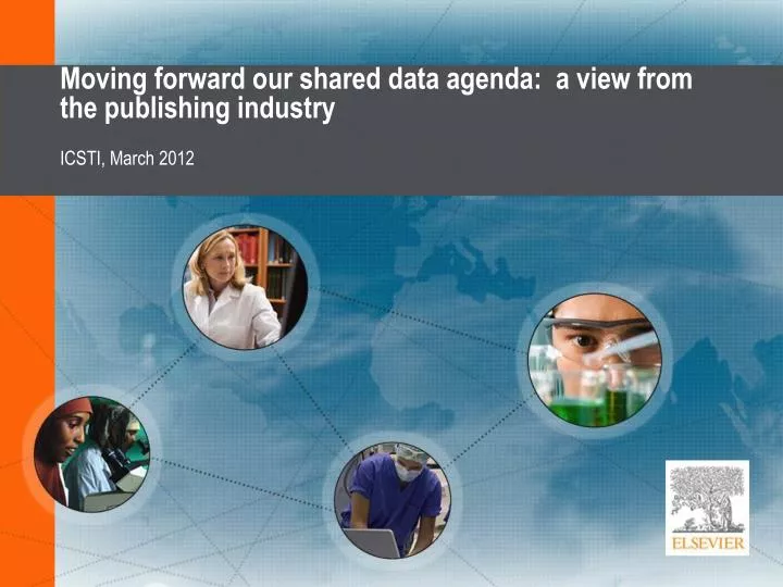 moving forward our shared data agenda a view from the publishing industry