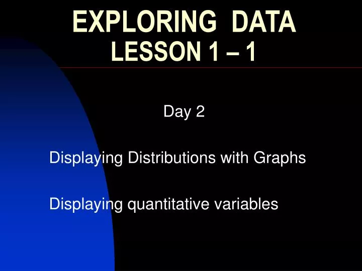 exploring data lesson 1 1