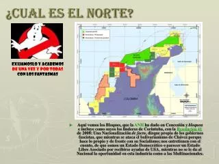 cual es el norte