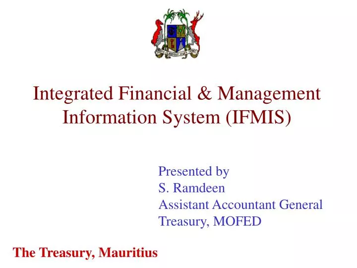 integrated financial management information system ifmis