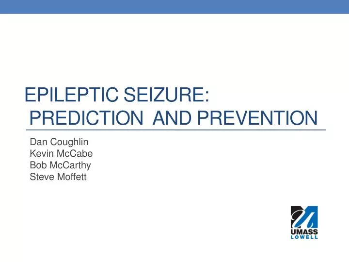 epileptic seizure prediction and prevention