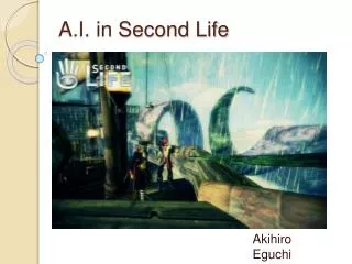 A.I. in Second Life