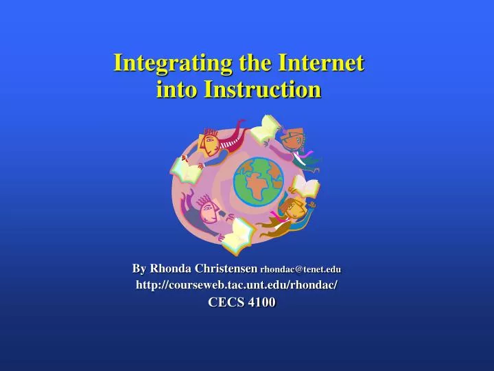 integrating the internet into instruction