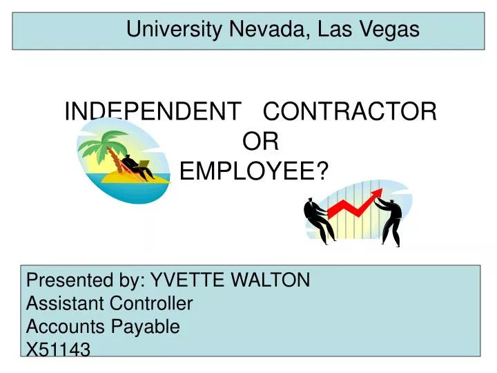 independent contractor or employee