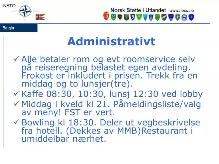 administrativt