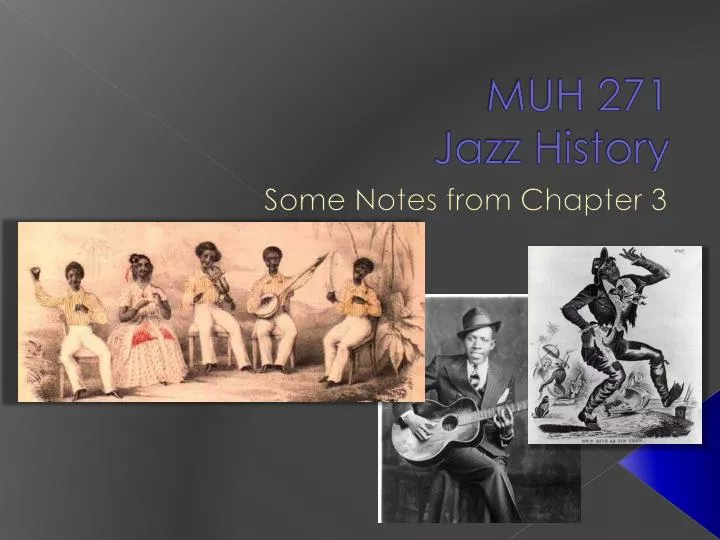 muh 271 jazz history