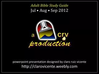 powerpoint presentation designed by claro ruiz vicente http://clarovicente.weebly.com