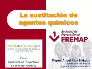 la sustituci n de agentes qu micos