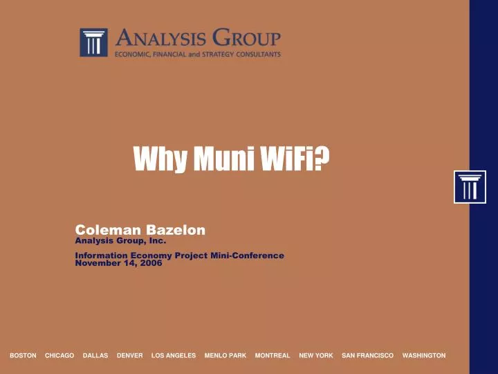 why muni wifi