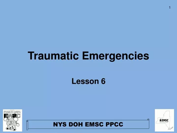 traumatic emergencies