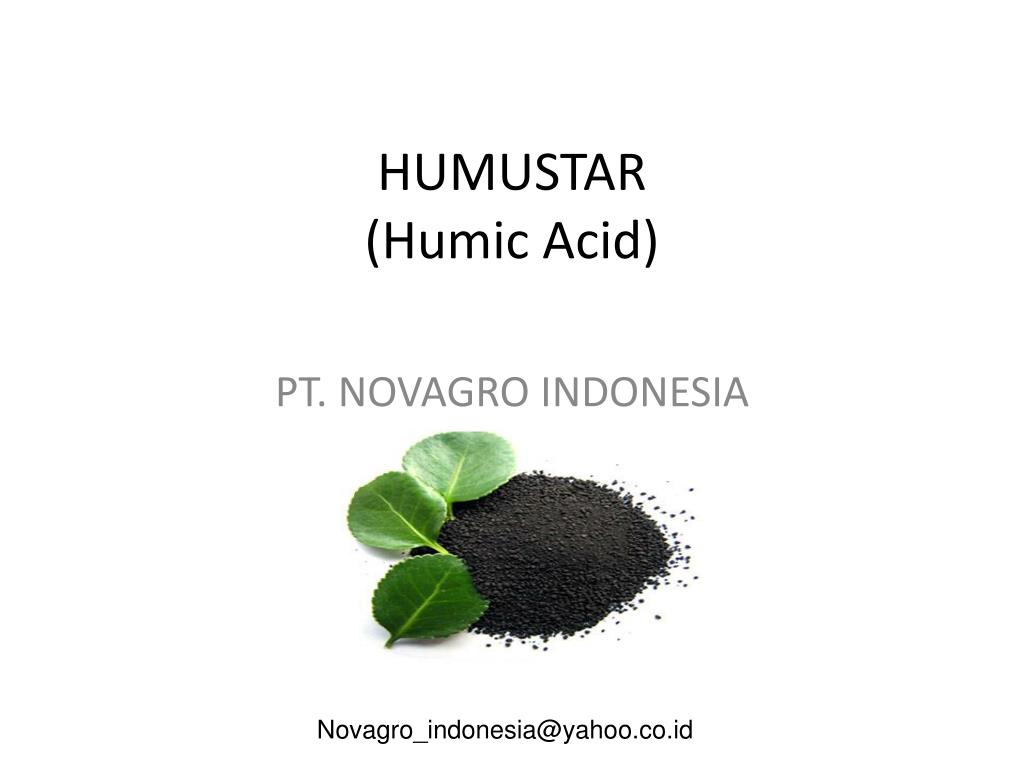 PPT - HUMUSTAR ( Humic Acid) PowerPoint Presentation, free download ...