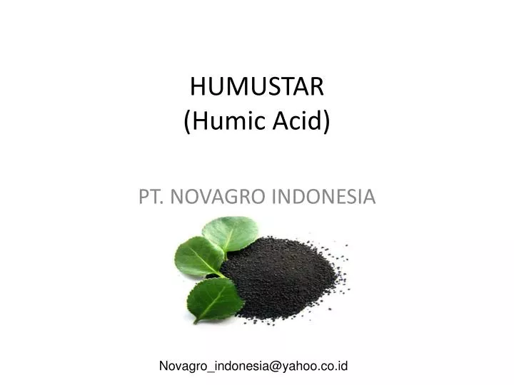 humustar humic acid