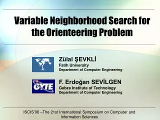 Variable Neighborhood Search for the Orienteering Problem