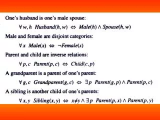 Represent the following sentences in first-order logic, using a consistent vocabulary