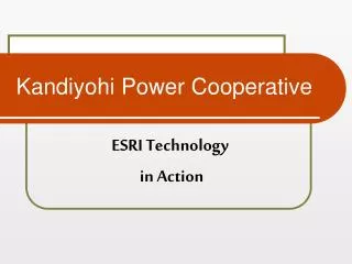 Kandiyohi Power Cooperative