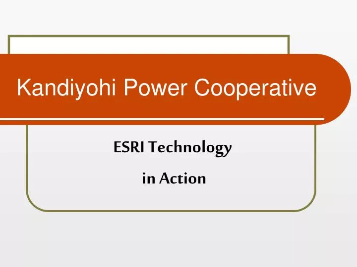 kandiyohi power cooperative