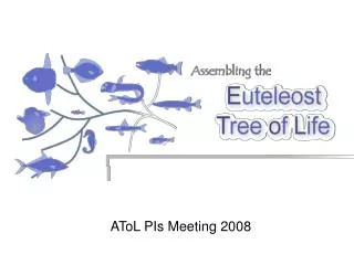 AToL PIs Meeting 2008