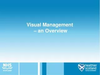 Visual Management – an Overview