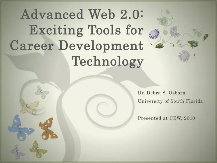 advanced web 2 0 exciting tools for career development technology