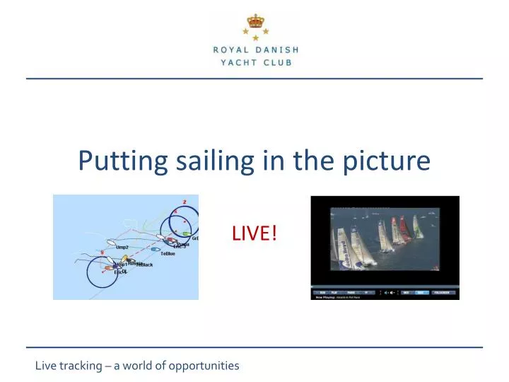 putting sailing in the picture