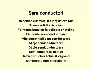 semiconductori