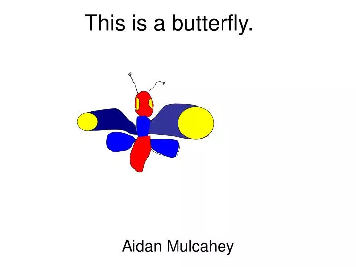 this is a butterfly