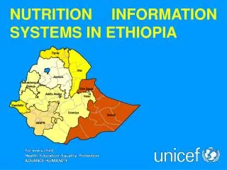 NUTRITION INFORMATION SYSTEMS IN ETHIOPIA