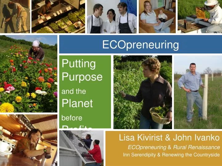 ecopreneuring