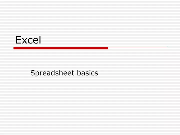 excel