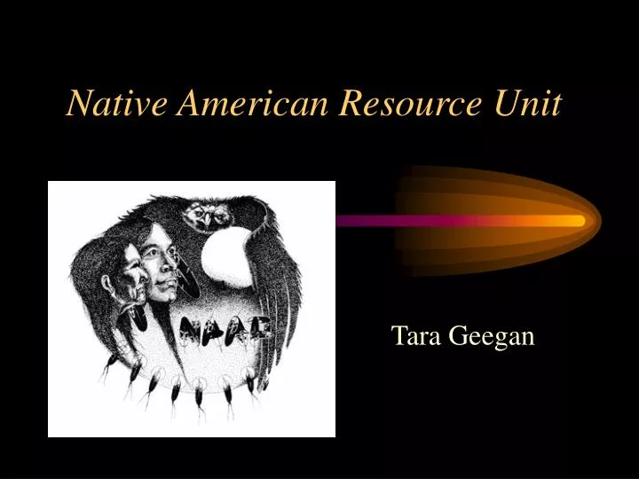 native american resource unit