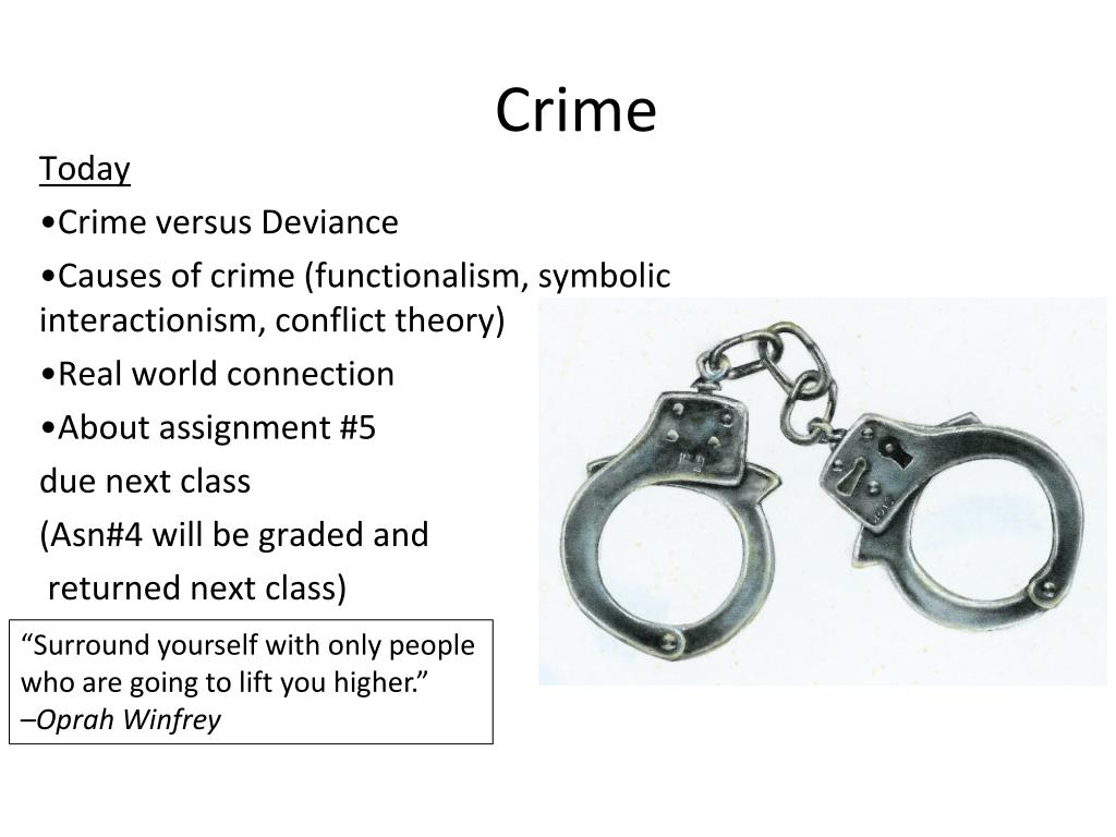 PPT - Crime PowerPoint Presentation, free download - ID:1047632