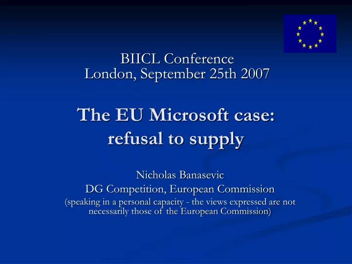 the eu microsoft case refusal to supply