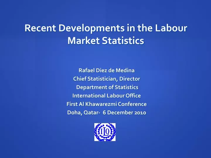 recent developments in the labour market statistics