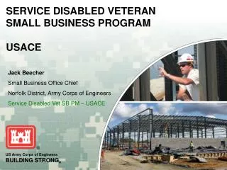 SERVICE DISABLED VETERAN SMALL BUSINESS PROGRAM USACE