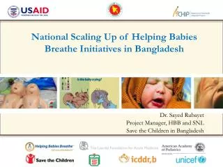 National Scaling Up of Helping Babies Breathe Initiatives in Bangladesh