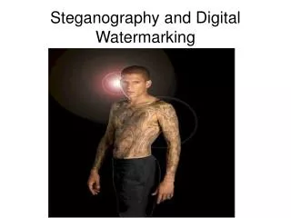 Steganography and Digital Watermarking