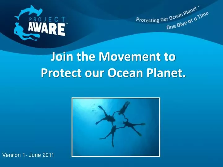 join the movement to protect our ocean planet