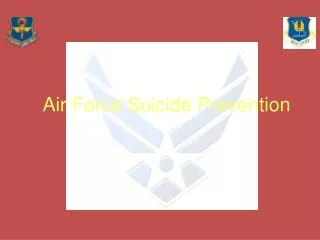 Air Force Suicide Prevention