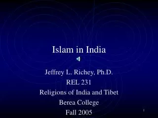 Islam in India