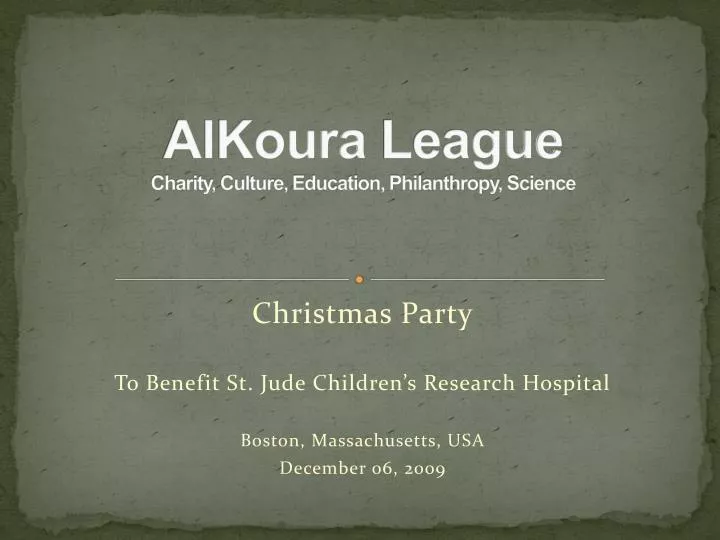 alkoura league charity culture education philanthropy science
