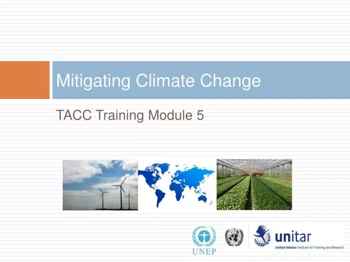 mitigating climate change