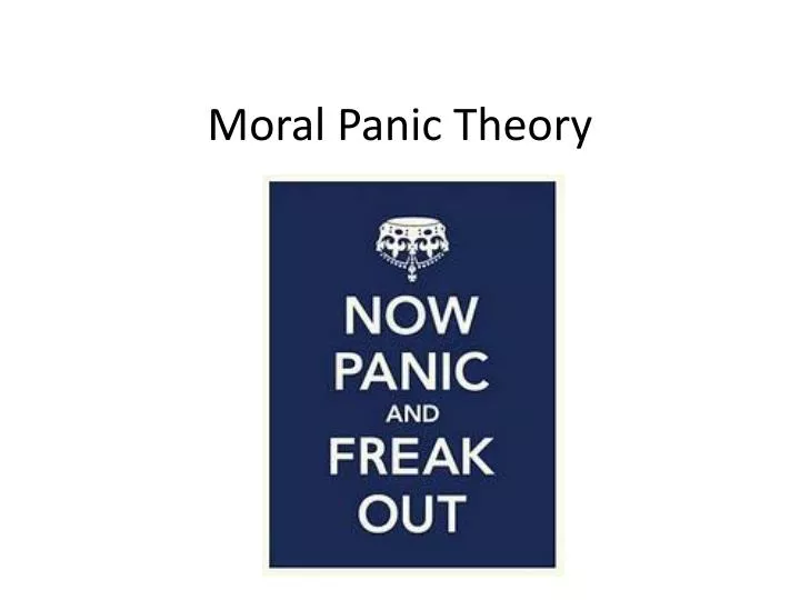 moral panic theory