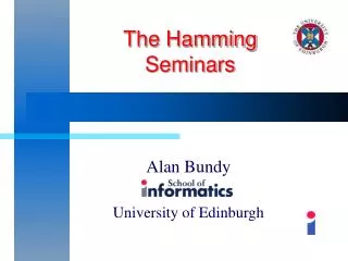 The Hamming Seminars