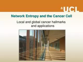 Network Entropy and the Cancer Cell