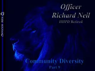 Officer Richard Neil HHPD Retired