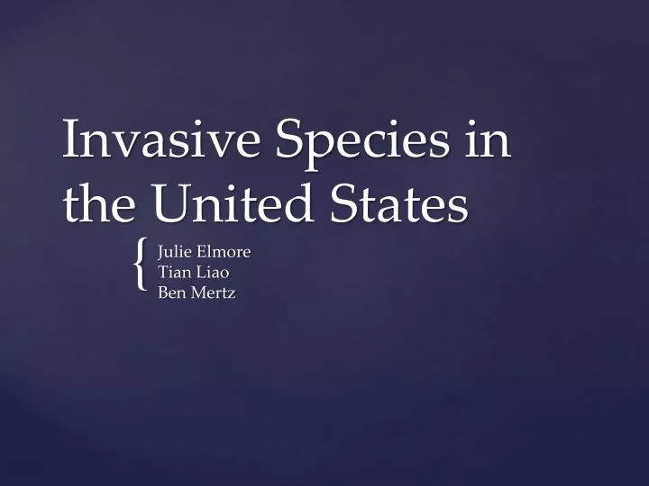 invasive species in the united states