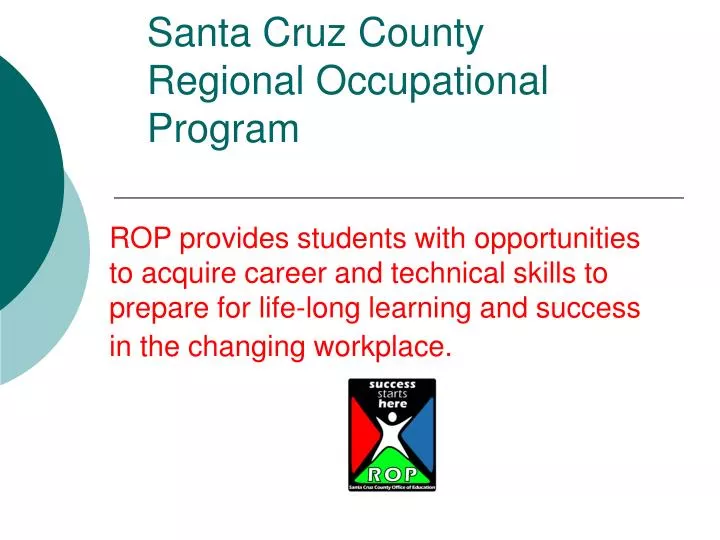 santa cruz county regional occupational program