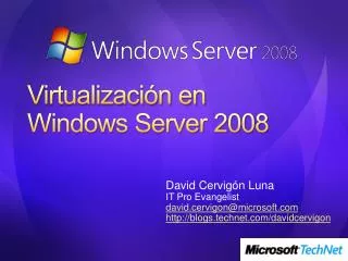 virtualizaci n en windows server 2008
