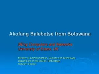 About Botswana