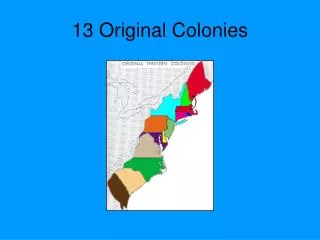 13 Original Colonies